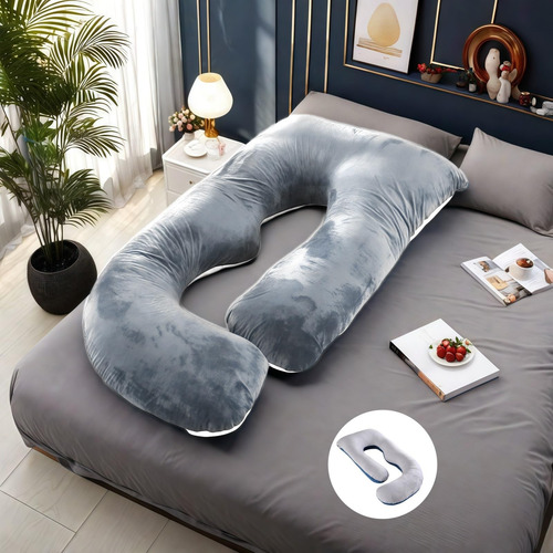 Almohada De Maternidad En Forma De U Soporte Total Cuerpo