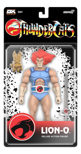 Super7 Thundercats Deluxe Wave 01 - Figura De Acción Lion-o