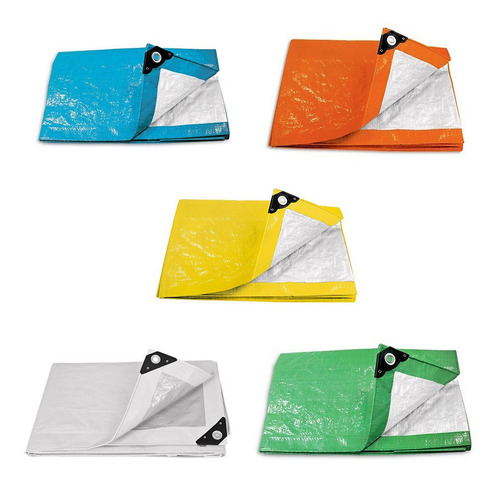 Lona Azul Pretul Protección Uv Con Ojales 3 X 2 Mts G P