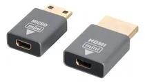 Comprar Nfhk 2 Unids\u002Fset Compatible Micro Hdmi Hembra A Mini Macho Y