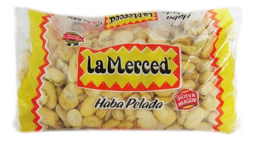 4 Pza Semilla Haba La Merced Pelada 500 G