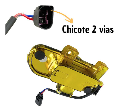 Farol Auxiliar Milha Compativel Mb Axor Pós 2005 H3 Esquerdo