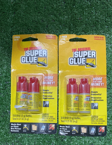 Pegamento Multiuso Para Metal, Madera Y Plastico Super Glue 