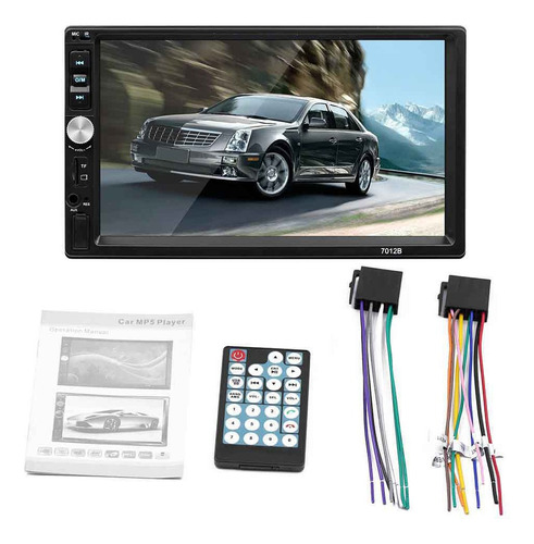 Coche Estéreo Bluetooth 7 En Pantalla Hd Radio Fm Usb