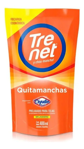 Quita Mancha Trenet Doy Pack 400ml 