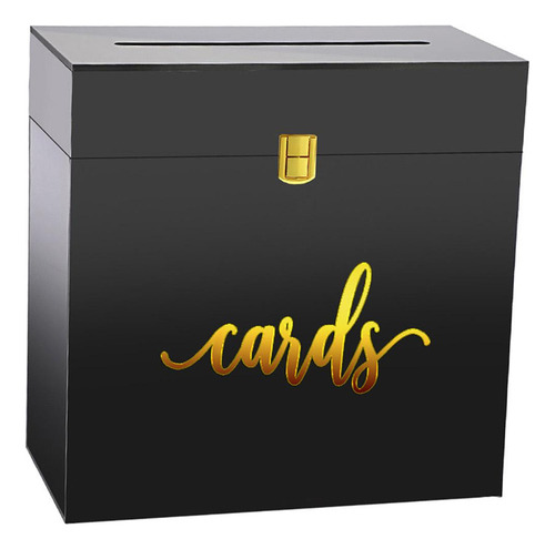 Caja De Acrílico Para Tarjetas De Boda, Tarjetero Para