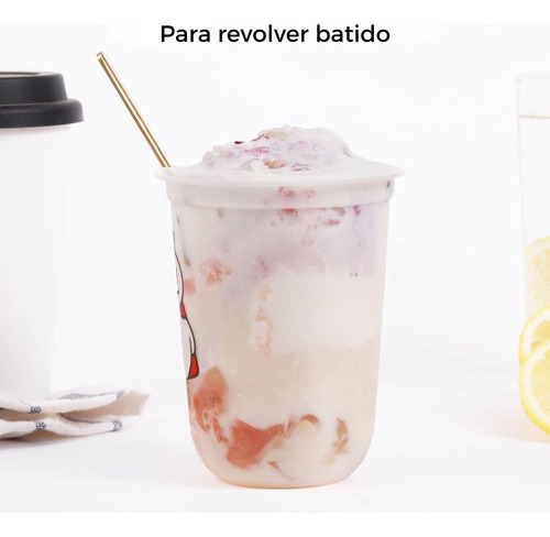 ( U Chef Juego De 4 Cucharas De Café, Cuchara Agitadora,