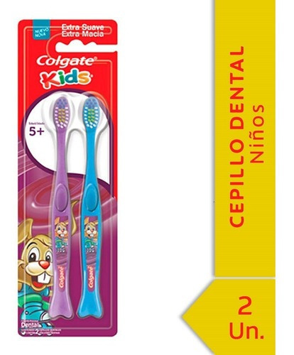 Cepillo de dientes Colgate 360º Advanced Luminous suave pack x 2 unidades