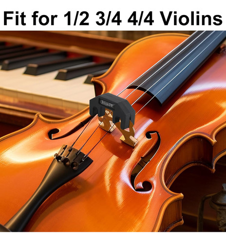 Sordina Violín, Juego De 6 Sordinas De Goma Violín Y ...