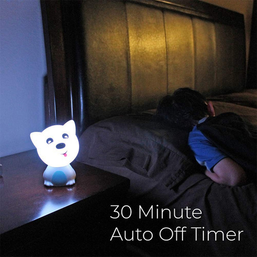 Lámpara Nocturna Para Niños Con Forma De Perrito, Lámpara De