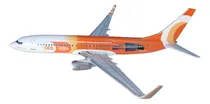 Comprar Maquete De Avioes . 737- 800 Gol Smiles 4 Cartoes 40 Cm