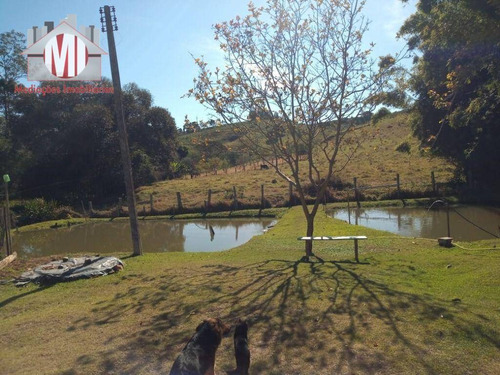 Imagem 30 de 30 de Ótima Chácara Com 02 Dormitórios, Quarto De Ferramentas, 2 Lagos, Pomar, Horta, À Venda, 1350 M² Por R$ 220.000 - Zona Rural - Pinhalzinho/sp - Ch1000