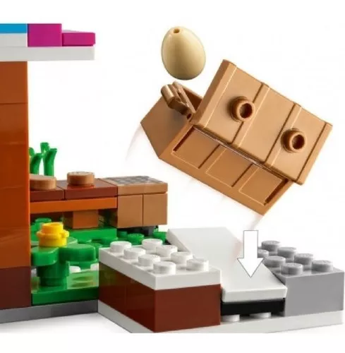 Lego Minecraft A Padaria Com Creeper e Cabra Kit De Construção 21184 - 154  Peças - LEGO - Brinquedos e Games FL Shop