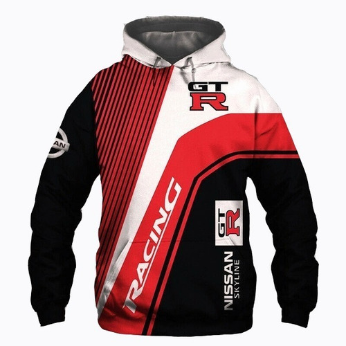 Nuevo Nisan Gt-r Skyline Sudadera Con Capucha 3d Hot Regalo