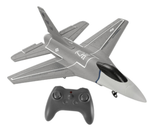 Avião Rc F16 Jato Leve 3 Canais Modelo De Asa Fixa Presente