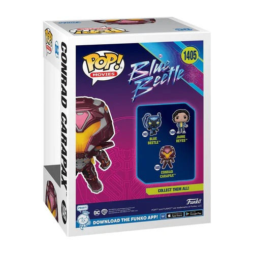 Blue Beetle Conrad Carapax Funko Pop Movies! Dc #1405
