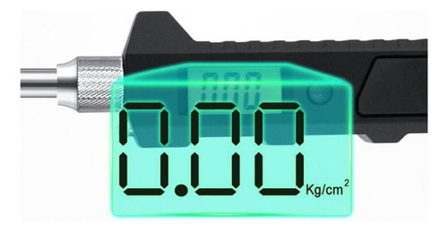 Pantalla Lcd Lector Digital De Calibre De Neumáticos 0 Psi