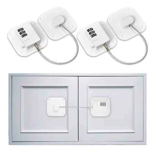 comprar Cerradura Para Refrigerador En L, 2 Cerraduras Combinadas