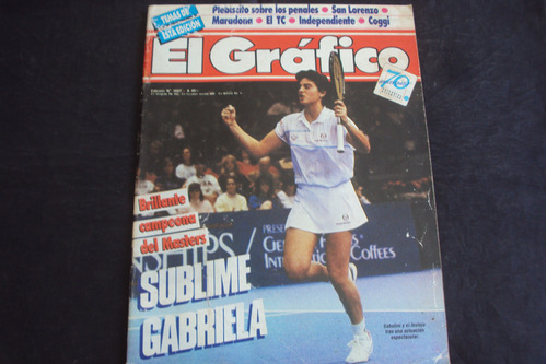 Revista El Grafico # 3607 - Sabatini Campeona Del Masters