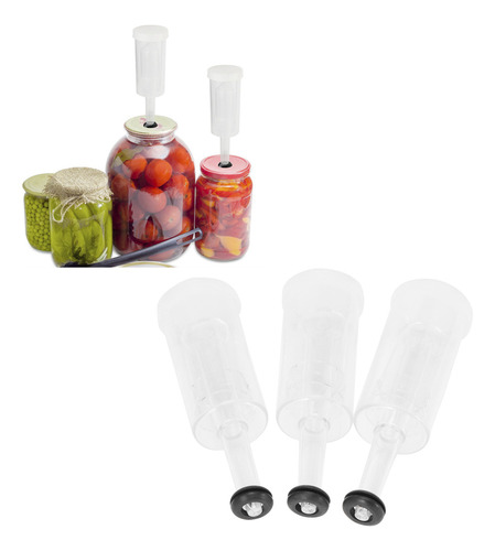 3 Peças Homebrew Air Lock Com Anel De Vedação Para Cerveja E