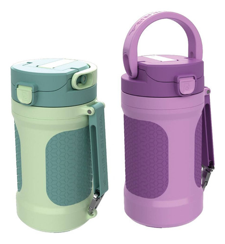 Set Termo Jarra Deportiva 2 Pzs 1.9l High Sierra Rosa Y Verde
