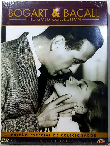 Bogart E Bacall Gold Collection - 4 Filmes - 2 Dub 2 Leg