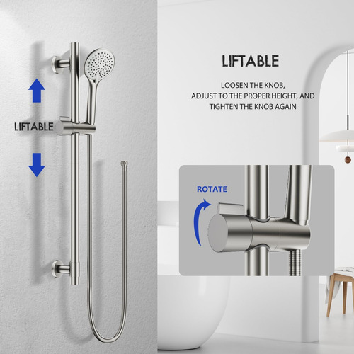 Vbff Tobar Shower Water Bar Cabeça De Chuveiro Com Chuveiro