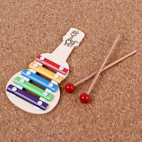 Colorido Glockenspiel Xylophone Instrumento Musical De