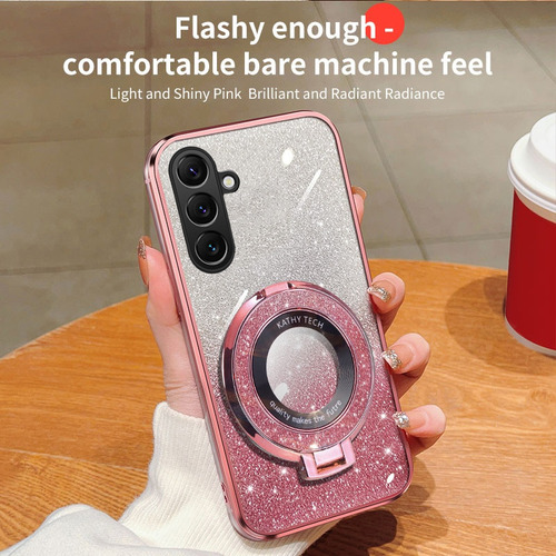 Funda Para Samsung Galaxy A06 16 36 Polvo Flash Magnetico+mi