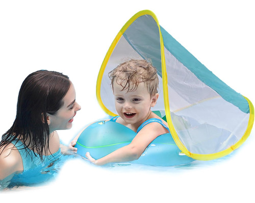 Flotador Inflable Nadar Bebés Anillo De Cintura Niños...