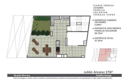 Imagen 20 de 20 de Departamento En Venta Barrio Norte Monoambiente Divisible