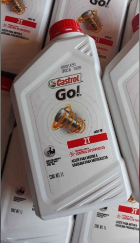 Go 2t 1 Litro Castrol Aceite De Moto Mineral Zona Sur X