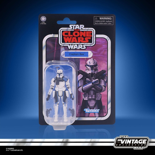 Imagen 1 de 3 de Star Wars The Vintage Collection Clone Wars Captain Rex
