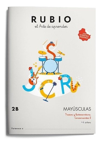 Mayãâºsculas Rubio 2b, De Varios Autores. Ediciones Técnicas Rubio - Editorial Rubio, Tapa Blanda En Español