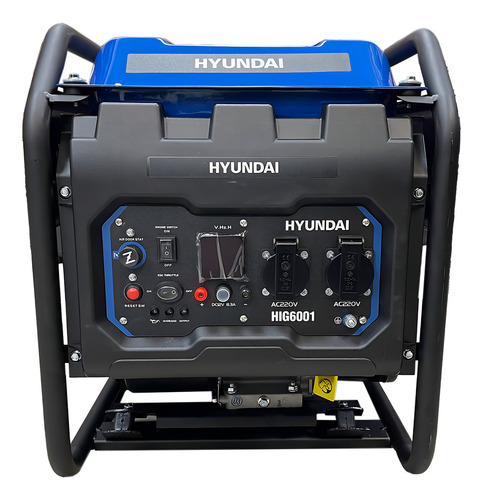 Generador Inverter Abierto Hyundai 8,0kw 15 Lts