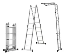 Comprar Escalera de aluminio multifuncion Trepor Am0116d andamio de 16 escalones