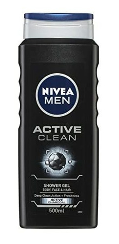 Gel Para Baño Y Ducha - Nivea Men Gel De Ducha Para Cabello,