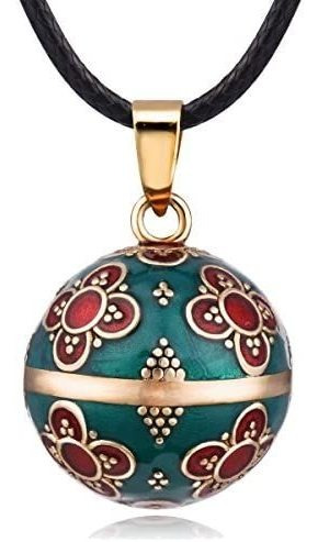 Imagen 9 de 9 de Collar Llamador Eudora Harmony Ball Collar Vintage Angel Chi