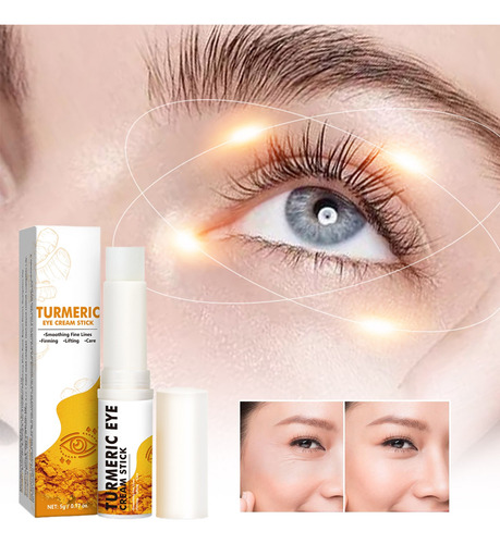 Crema De Ojos E Turmeric En Barra Hidratante Y Desalinizador