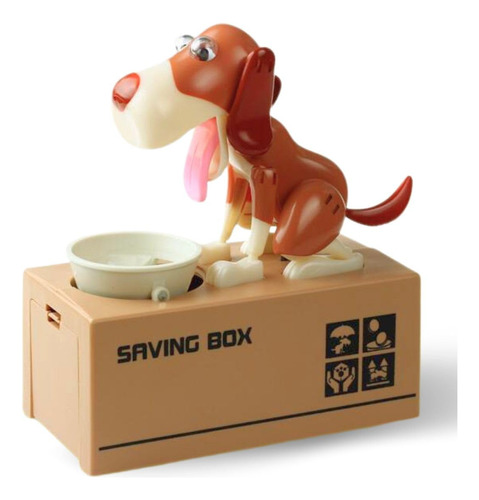 Juguete Caja De Dinero, Come Monedas Robótico My Dog Piggy B