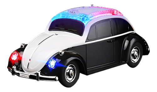 Caixa De Som Bluetooth Formato De Fusca Kapbom Ws-1958 Cor Verde E Branco