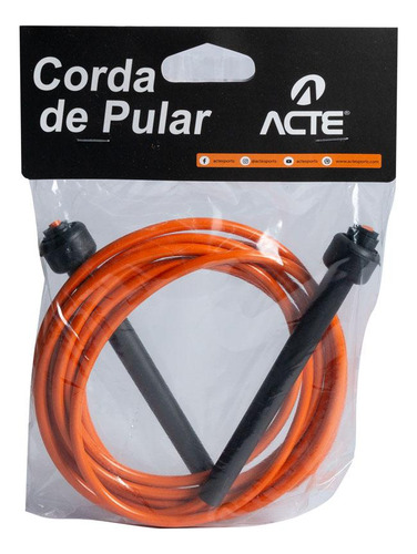 Corda De Pular Ajustável Laranja T95-NL Acte Sports
