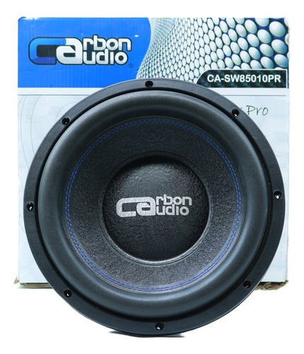 Bocinas Para Auto - Carbon Audio | Ca-sw85010pr Negro
