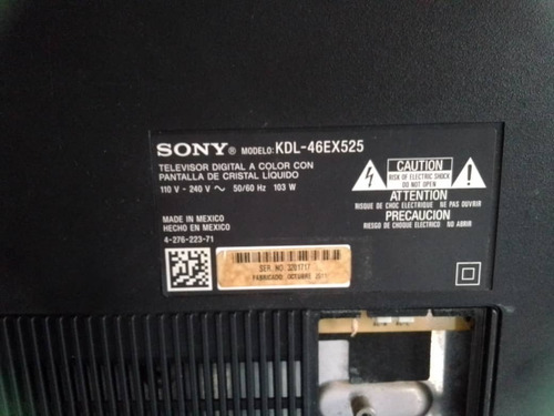 Imagen 7 de 7 de Televisor Sony 46 Para Reparar O Repuesto