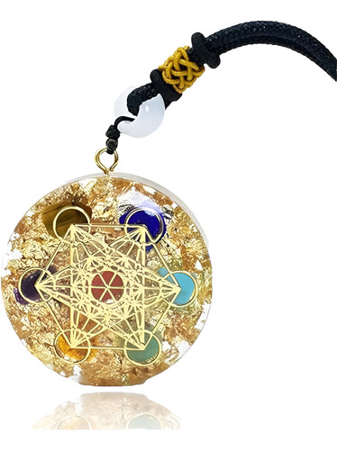 Collares De Energía Ajustables, Orgonita Con Metatrón