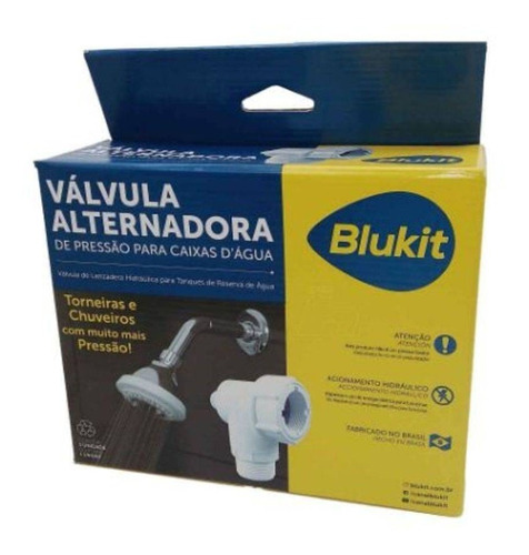 Válvula Transferidora Pressão Blukit Caixa D'agua+brinde