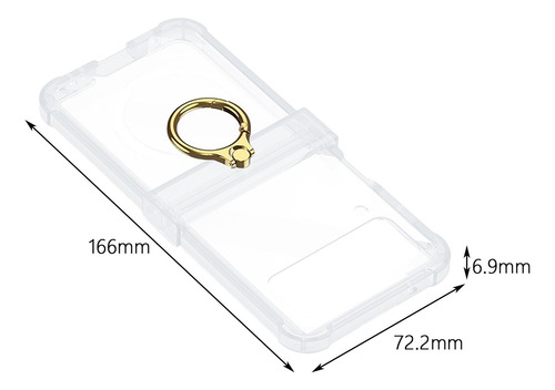 Carcasa Transparente Para Teléfono, Resistente A Claro
