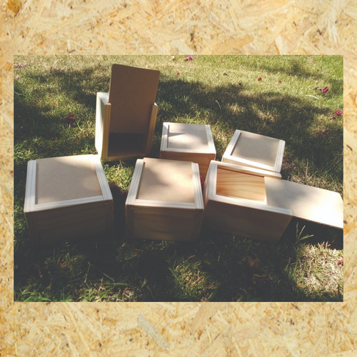 Caja Artesanal X10 Madera Y Mdf Multiuso-souvenir-artesanos