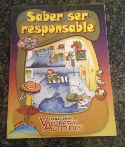 Libro Saber Ser Responsable Coleccion Valores Y Actitudes