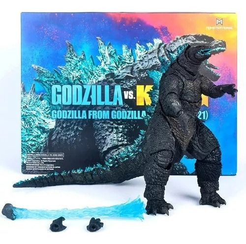 Super Mobil Boneco Vs Kong Godzilla Shm, Brinqued